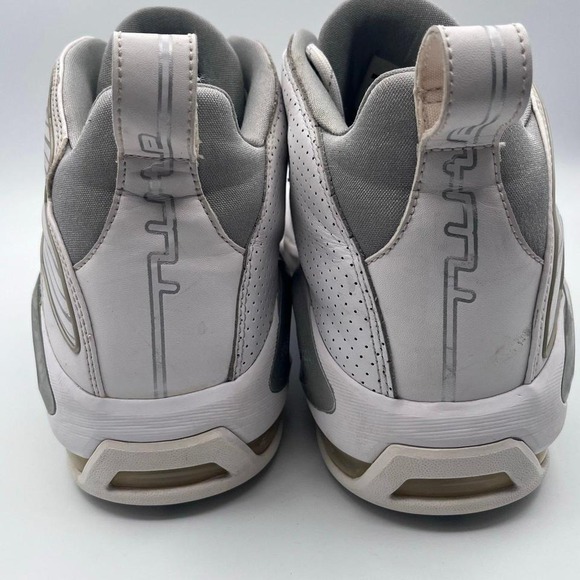 Nike Air Max 360 BB Style 395708-100 Basketball Shoes White Gray Men\'s Size‎ 14 main image 5